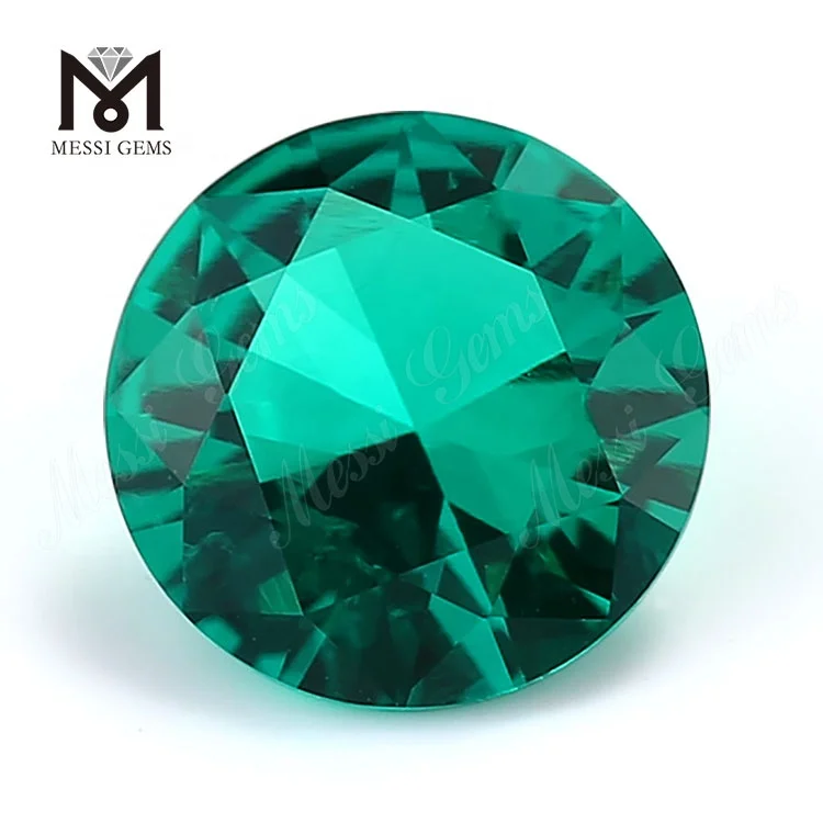 Loose Synthetic Hydrothermal Colombia Emerald Stone Price Per Carat