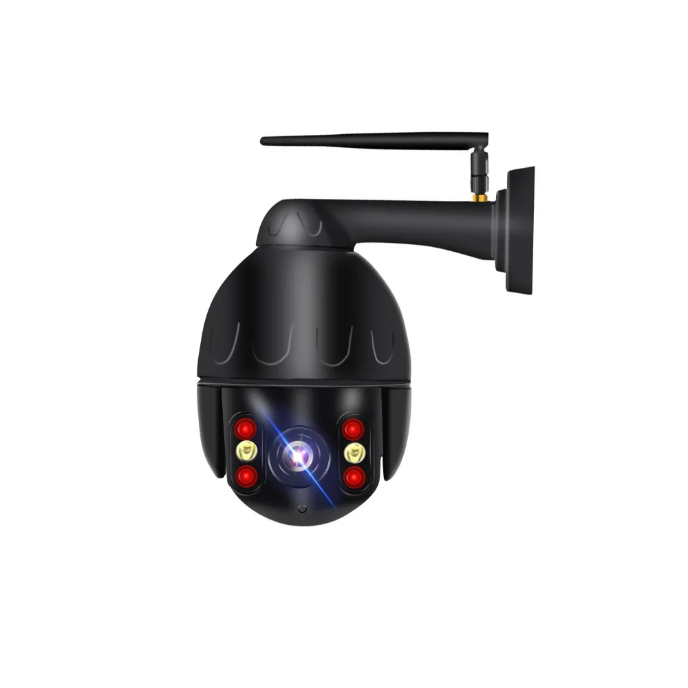 
H.264 Sony Imx307 Sensor Wifi Ip Camera 1080P Full Color PTZ Dome Home Outdoor Security Camera 