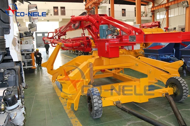 
Excellent products Mini Mobile Type concrete placing boom for transporting concrete 