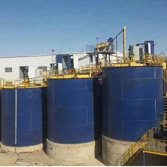 Возбуждение выщелачивающий резервуар для золота завода по переработке