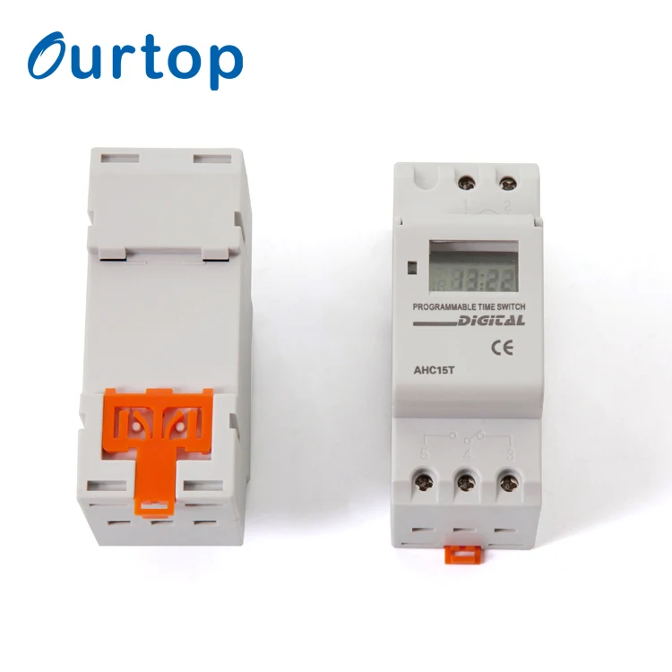 Программируемый таймер на din-рейку 24 часа с ЖК-дисплеем