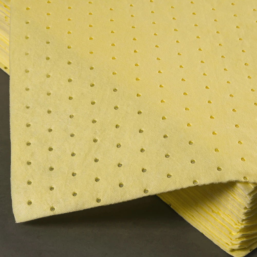 Chemical Liquid Absorbent Sheets Industrial Absorbent Sheets
