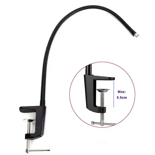 Desktop Webcam Stand Adjustable gooseneck holder flexible arm mount