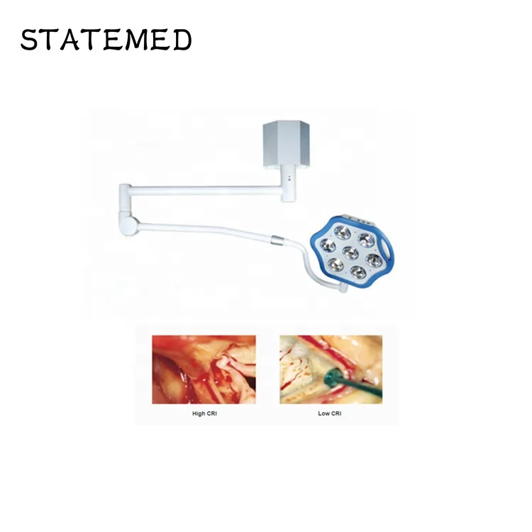 Настенный рабочий светильник, светодиодный рабочий светильник белого цвета, 9 классов: 10 ~ 100%, вспомогательное освещение операционного класса II 20 кг