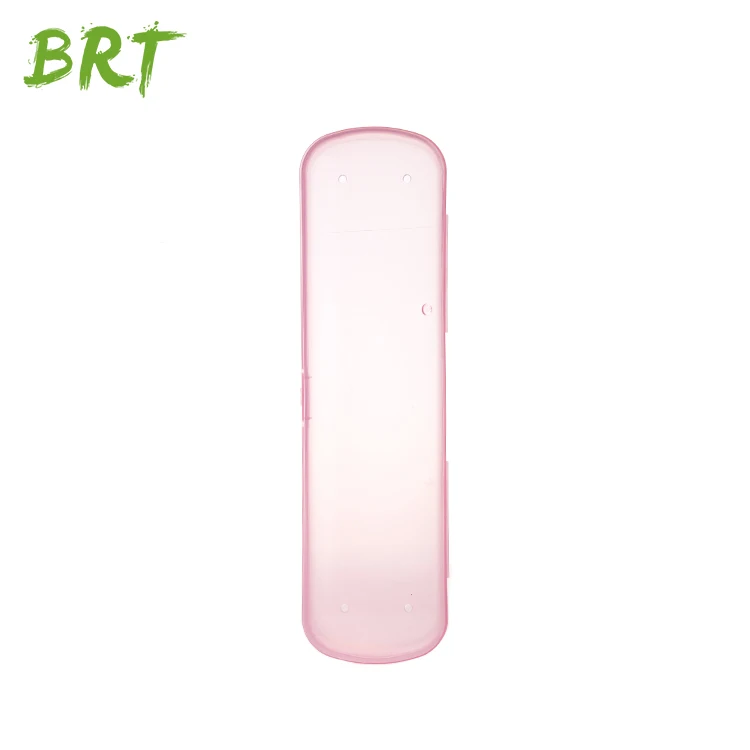 Light Blue Plastic Toothbrush Case Travel Toothbrush Case Box