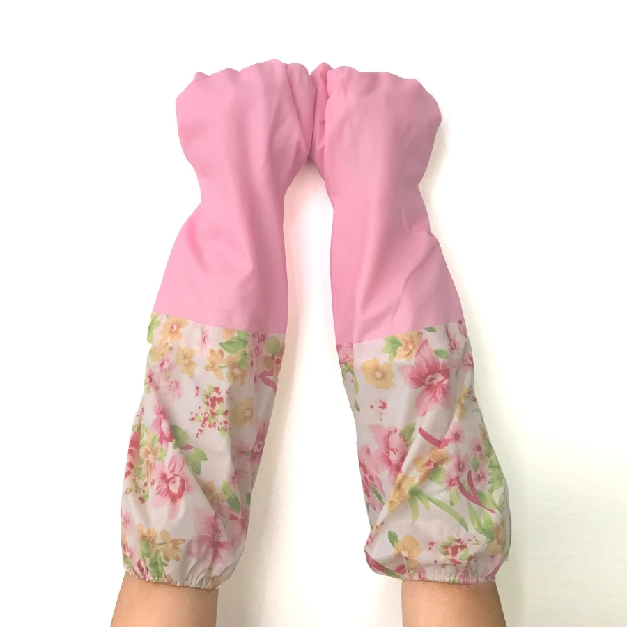 
Thin Waterproof Arm Long Sleeve Cleaning Safety Gloves 