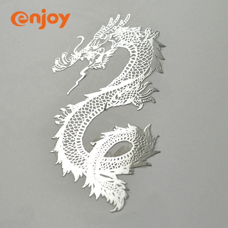 Тисненый металлический стикер фирменное наименование логотип наклейка