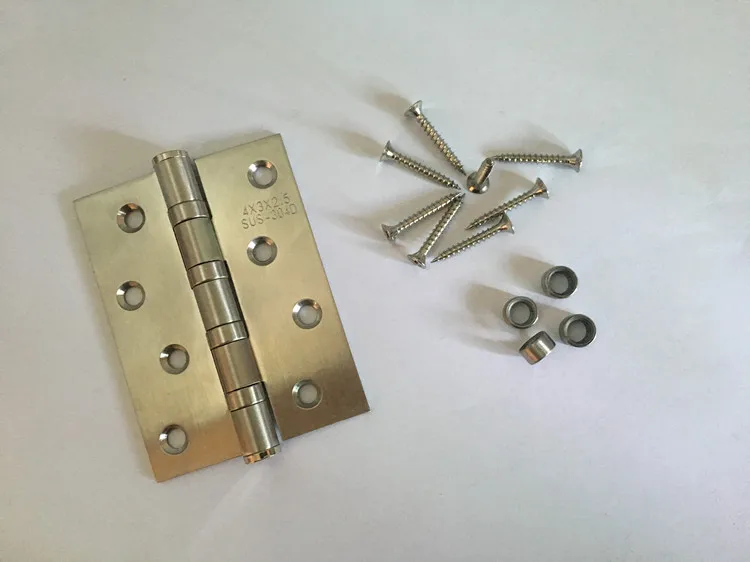 OEM supply 4*3*2.5 stainless steel bearing hinges for wooden door