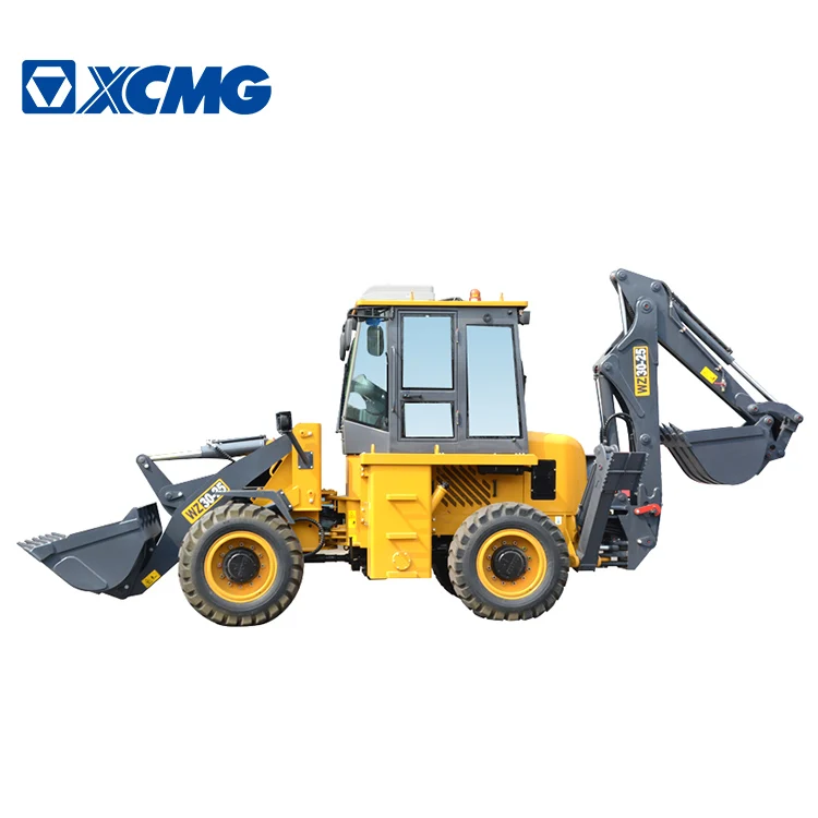  XCMG завод WZ30-25 погрузчик с обратной лопатой 2 5 тонный экскаватор-погрузчик шарнирно-сочленённой рамой