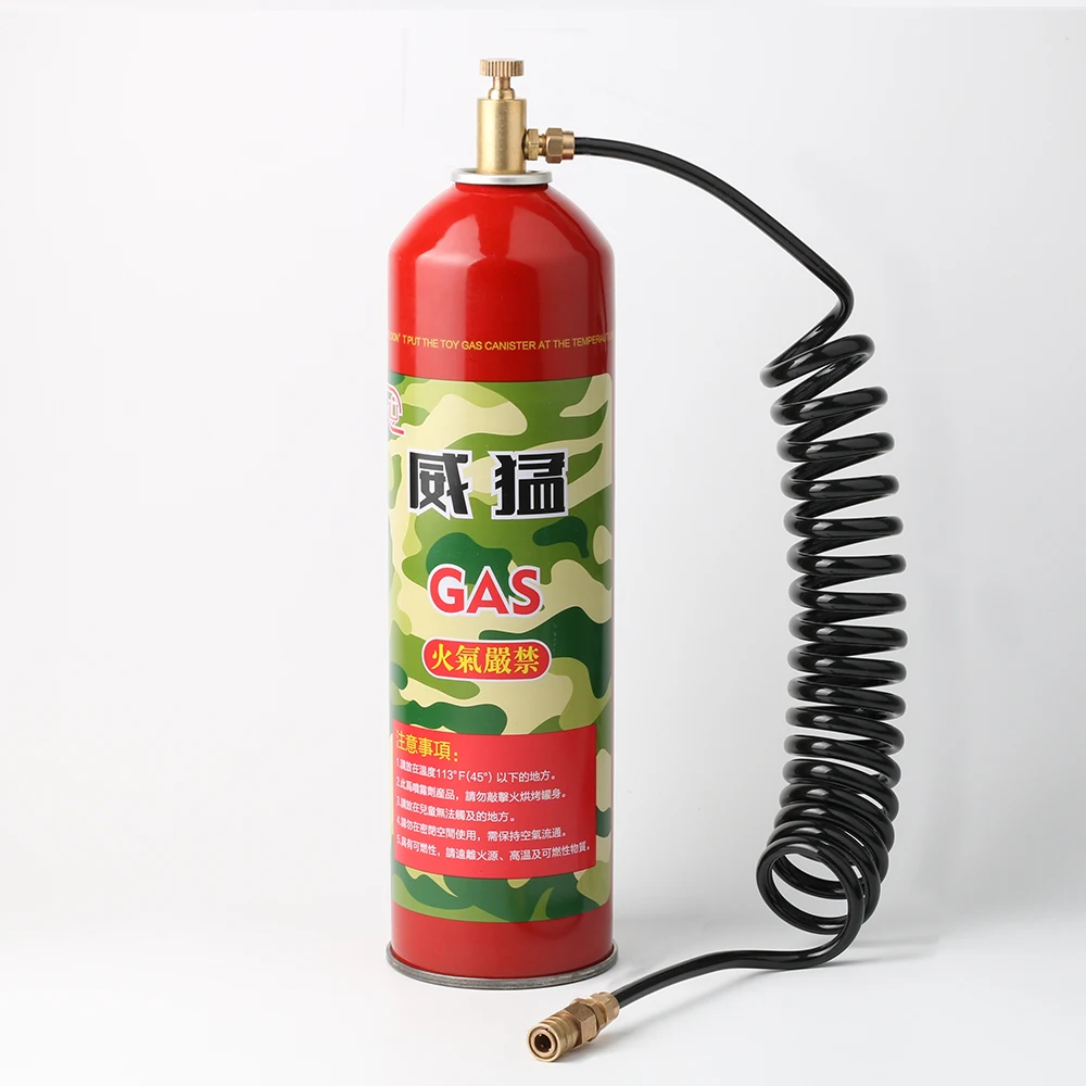 
High efficient airsoft green gas 1680ml red gas for airsoft 
