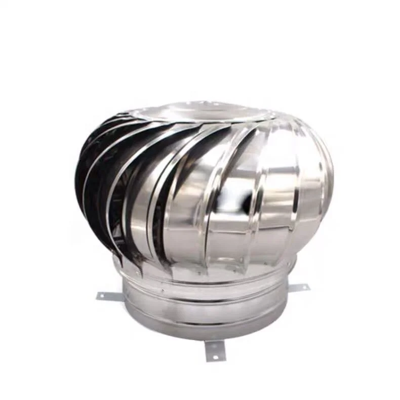 Unpowered with Wind Driven Roof Turbine Ventilator Fan