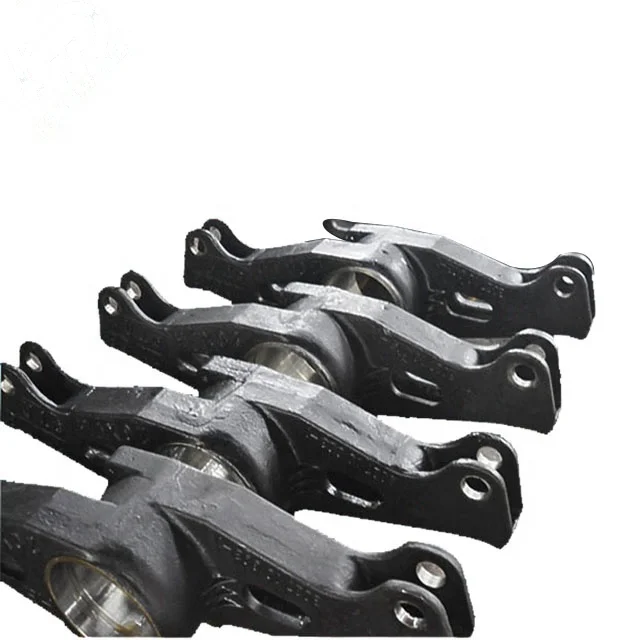 Railway train bogie spare parts side frame and beam bolster use for Pakistan