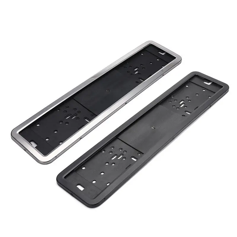 XT Car Universal Number Plate Holder European Stainless Steel Eu Plastic Car License Plate Frame