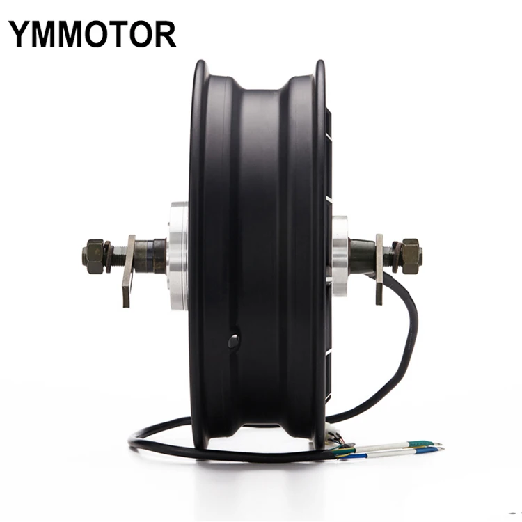 12 Inch High Speed Electric Hub Motor 4kw BLDC Electric Wheel Hub Motor