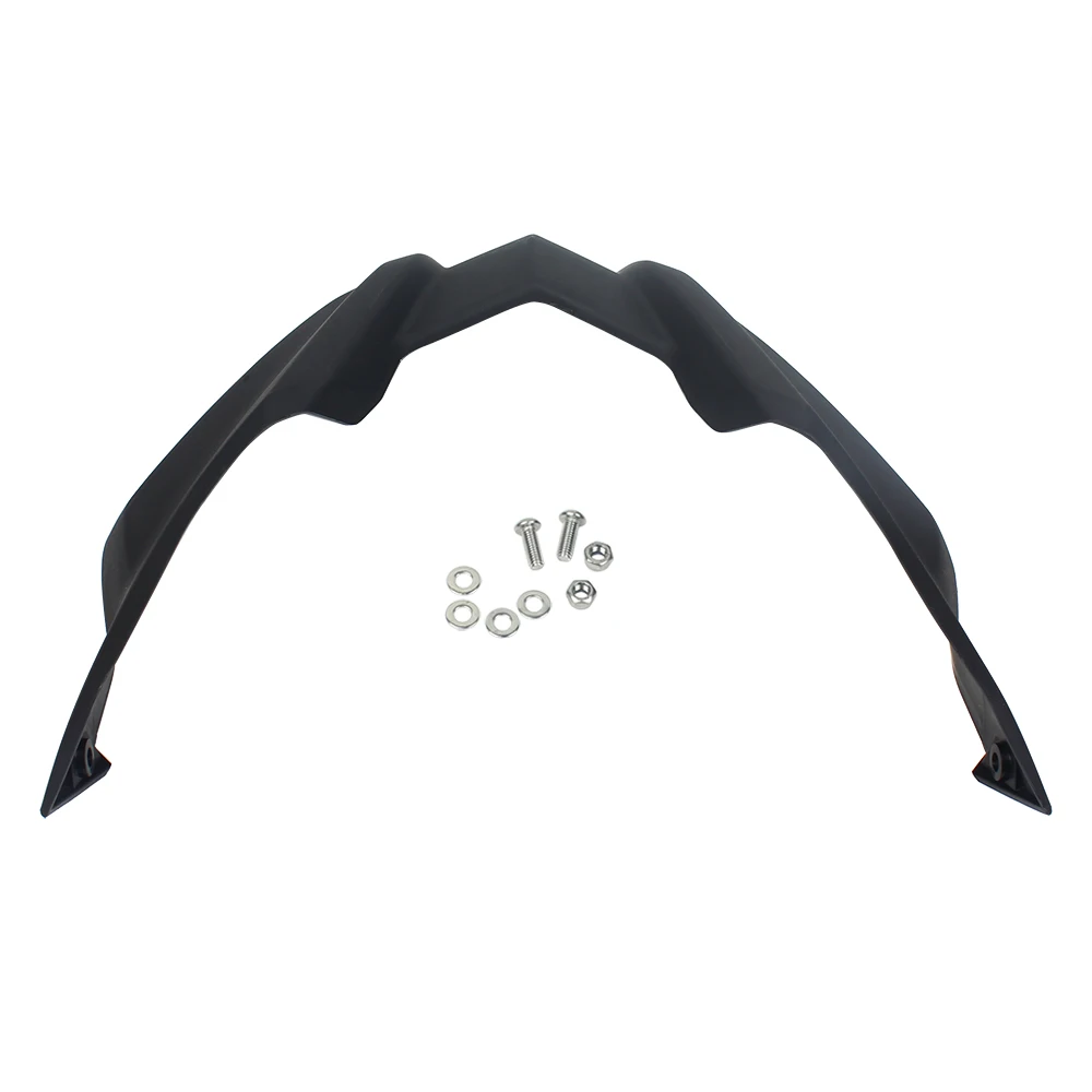 Подходит для F800GS F800 GS мотоцикл части черный Переднее Крыло клюв расширение Fender Extender колеса крышка капота 2008-2013