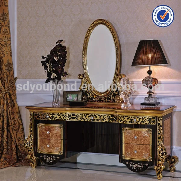 
0061 Italy new model royal antique bedroom furniture 