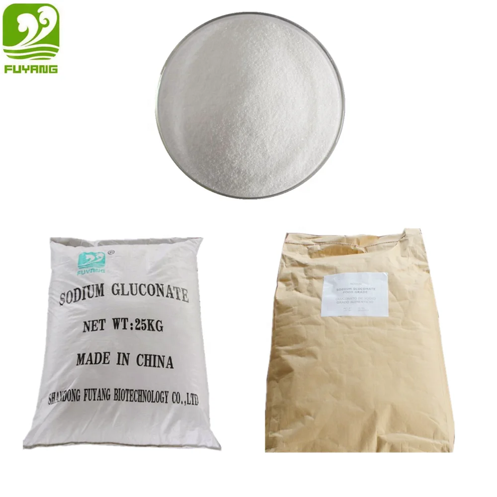 99% tech grade sodium gluconate/concrete admixture/retarder/cement additive