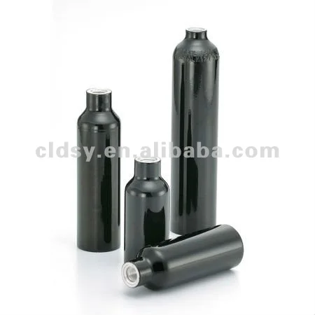 
high pressure aluminum gas cylinder, CO2 tank, paintball gun cylinder 