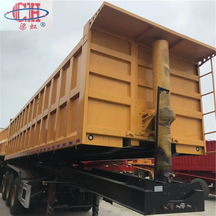 Jining LiangHong Brand Semi-trailer Dump Truck Dumping Trucks For Sale