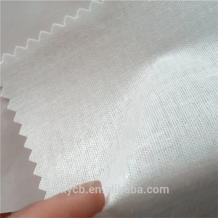 resin interlining shirt interlining textile non woven fusible interlining for men clothes