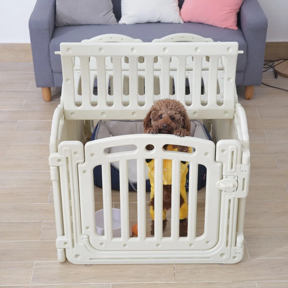 
2019 hot sale roomy and comfortable pet fence dog house for small animal 