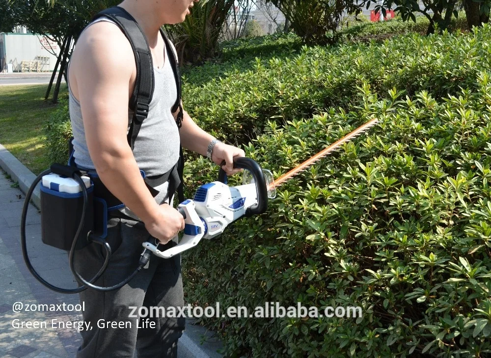 ZOMAX ZMDH531 25inch 58volt Li-ion battery powered cordless Hedge trimmer