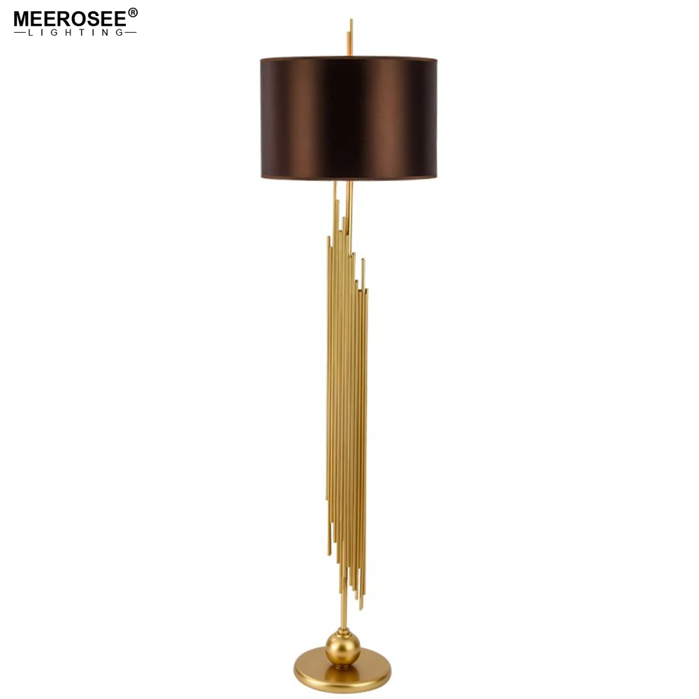 MEEROSEE 2023 New Iron Floor Lamp Living room Bedroom Luminaries Floor Light China Lighting Factory MD92195