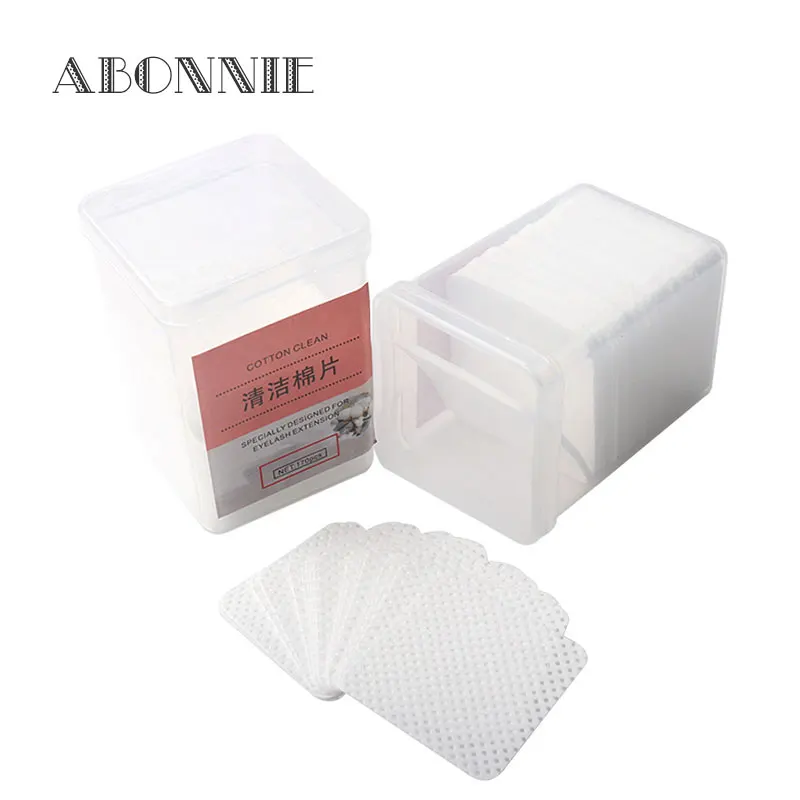 Горячая Распродажа 2019 оптовая торговля хлопок чистый 170 шт./кор. один раз используется для очистки клей для ресниц