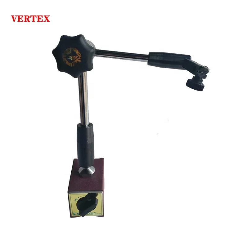 VERTEX Hydraulic Arm Magnetic Base VMB-106H Holding Power 100KGS Magnetic tools for dial gauge indicators