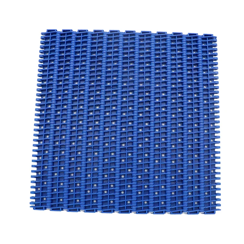 2 Perforated Flat Top Round Holes Modular Conveyor Belt
