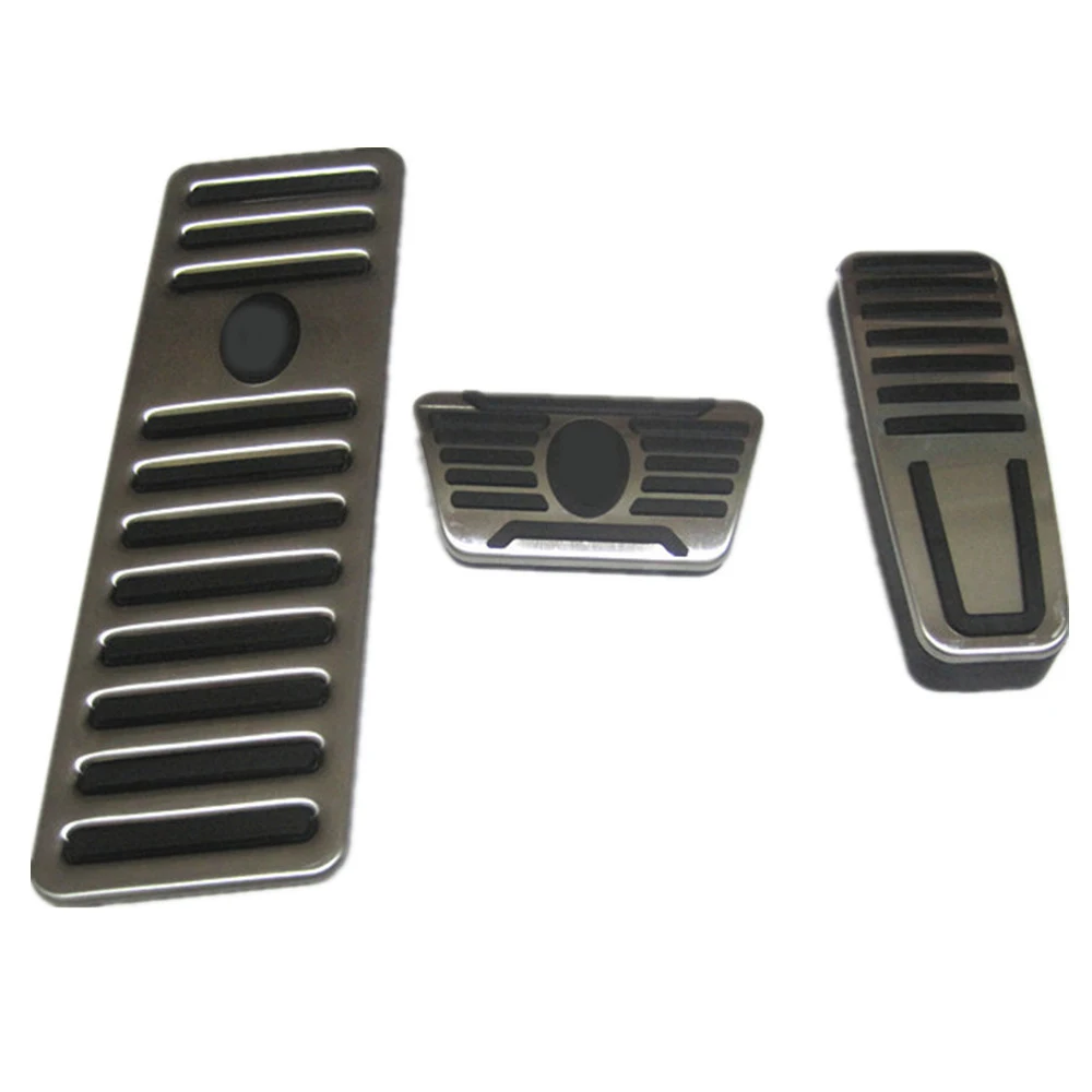 Алюминий сплав топлива тормоз без бурения педаль Pad Обложка для Maserati Спортивная педаль акселератора педаль тормоза Pad