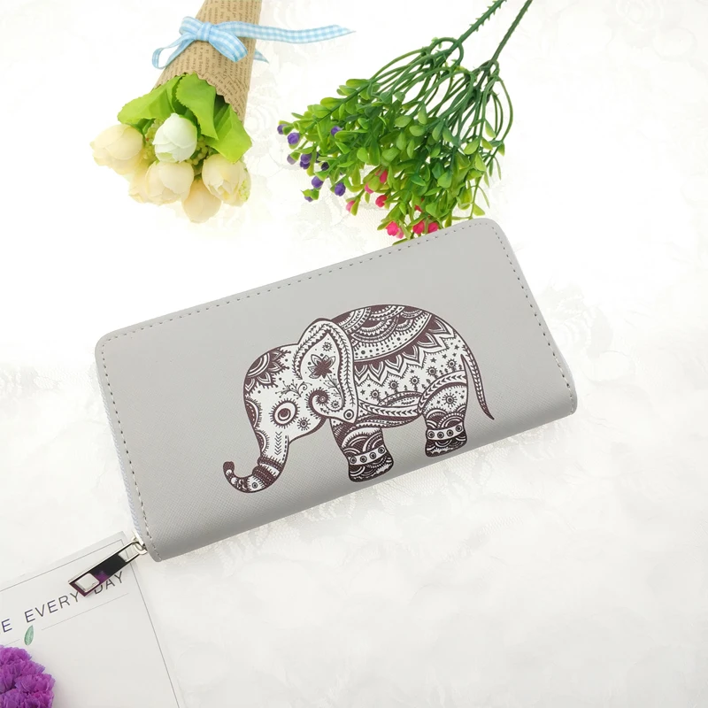 Byleading Elephant  Wallet For Women Wallet Billfold Women Wallet