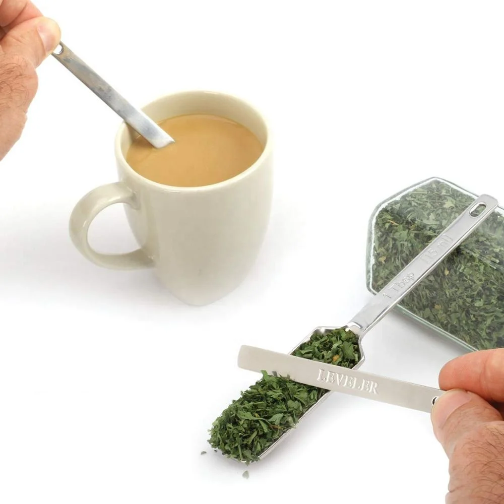 Магнитные мерные ложки и чашки с выравнивателем