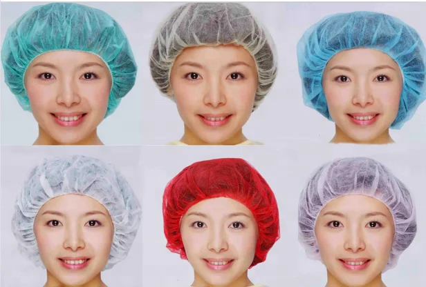 Disposable surgeon bouffant cap cofia plisada desechable for nurse