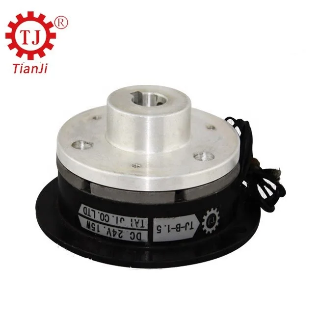Dry single-disc electromagnetic clutch and electromagnetic brake