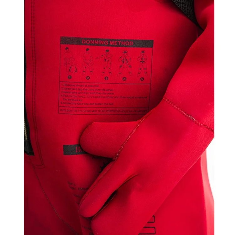 
Neoprene material seaman water survival suit for life raft 