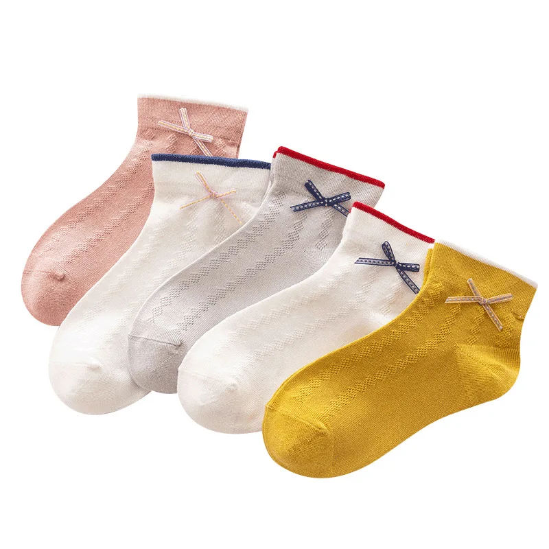 
Up-grade Summer cute bowknot baby cotton socks 