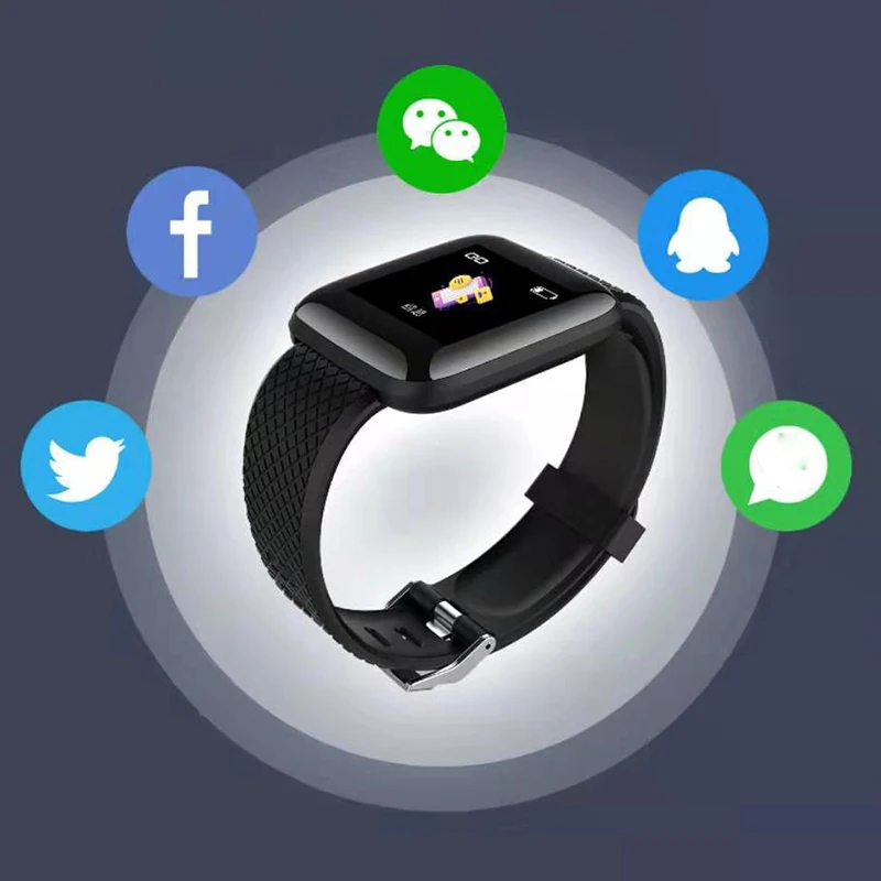 Newest Wearable device Waterproof Fitness Tracker Heart Rate Smart Wristband for IOS and Android