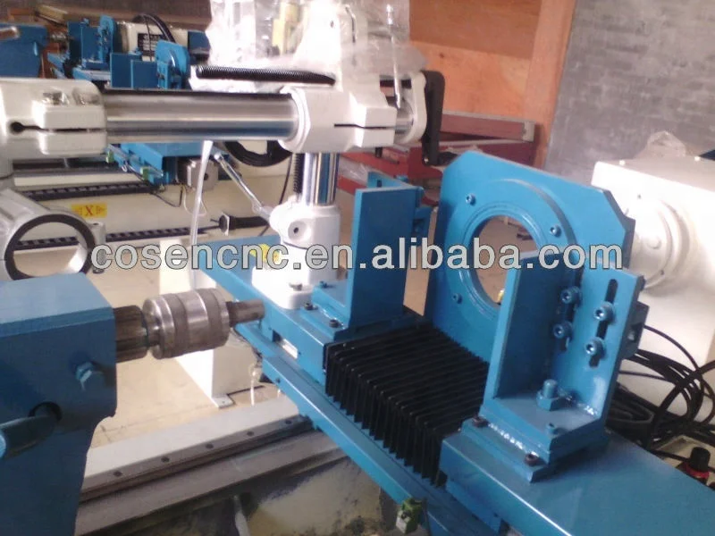 cosencnc factory direct sale Parallel Turner High Precision Horizontal Lathe Machine for various wood rotary products