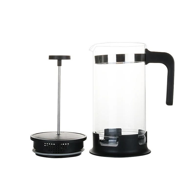Newest  Tea Pot French Coffee Press Infuser with Glass Handle
