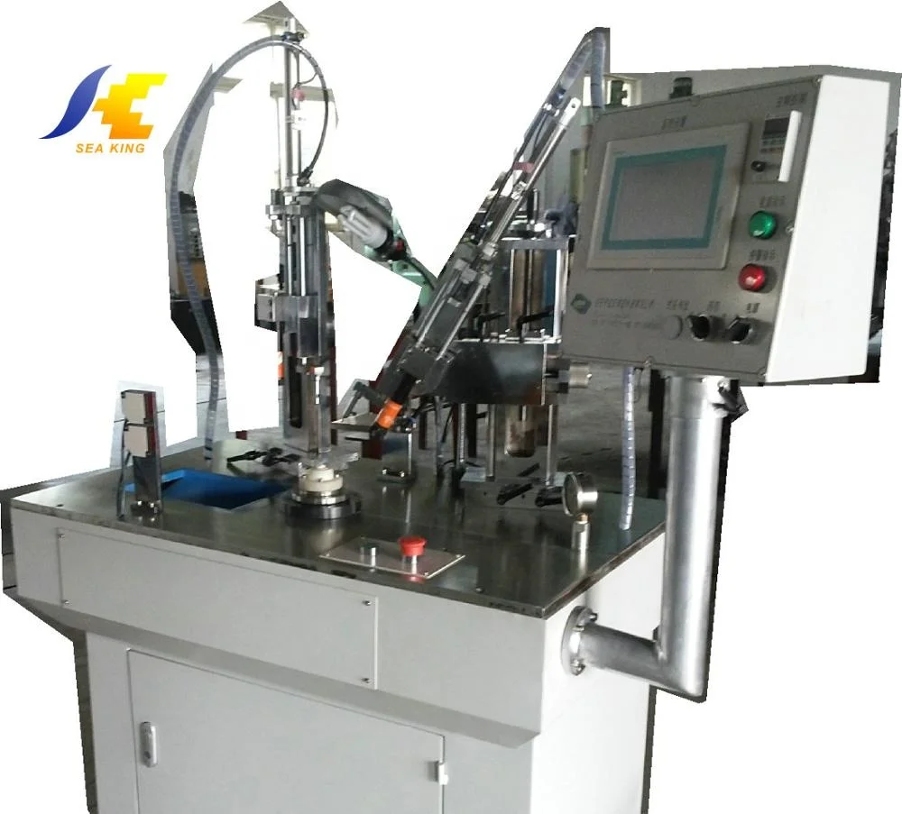 Automatic oil seal and O ring trimming machine
