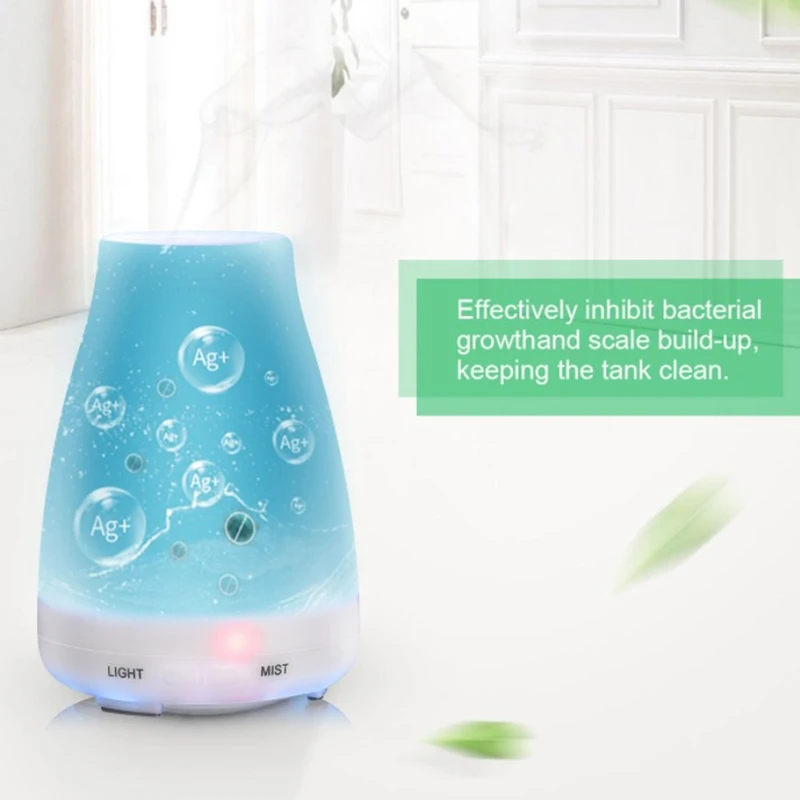 Smart LED fragrance lamp aromatherapy machine without printing humidifier 100ML sake bottle diffuser Ultrasonic aroma humidifier