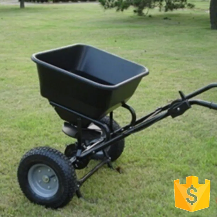 Настраиваемый газон удобрения Эвакуатор-сзади семян пластиковый разбрасыватель