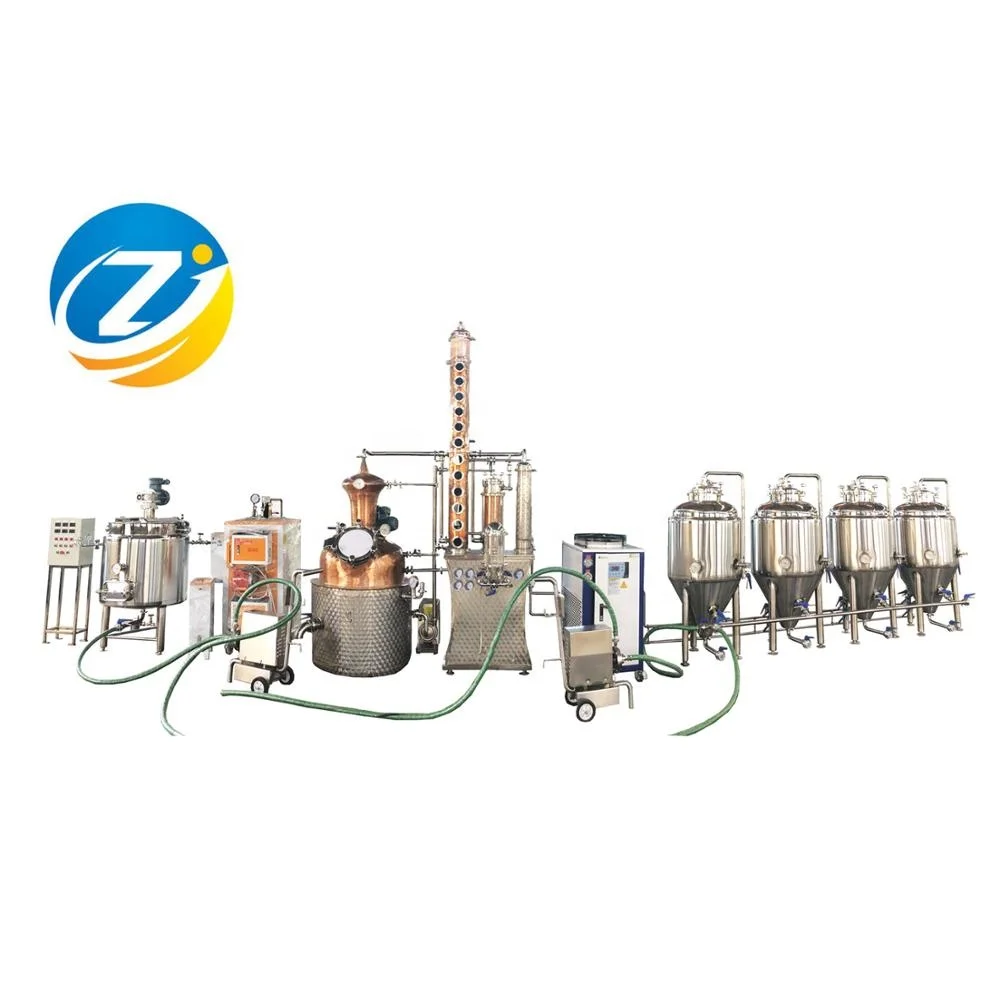 Профессиональный красный медь/304 нержавеющая сталь ремесло и микро пивоварения системы