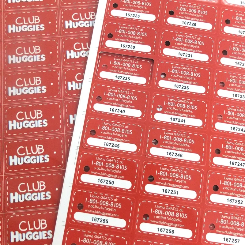 Promotion advertisement plastic pvc cards printing with barcode or serial number