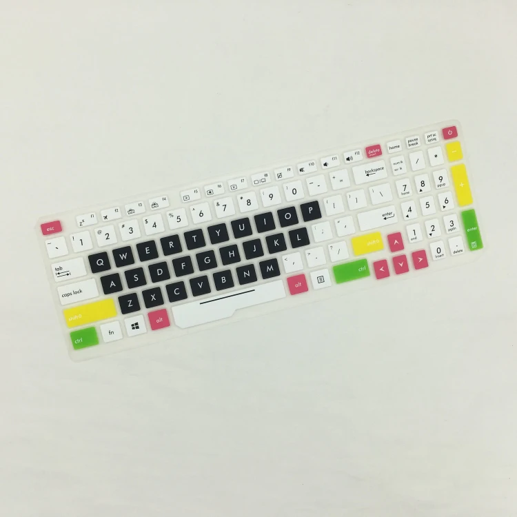 Высококачественная силиконовая защитная пленка для клавиатуры ноутбука Asus FX53 ZX53 FZ53 GL553 V555U