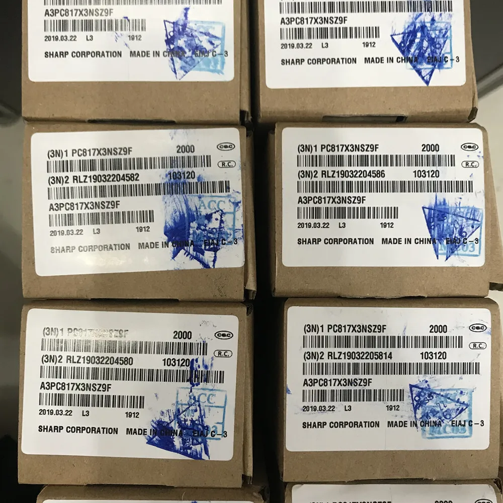 ПК 817 оригинальный ic откалывает оптрон выход тразистора 5000Vrms 1 канал SMD PC817