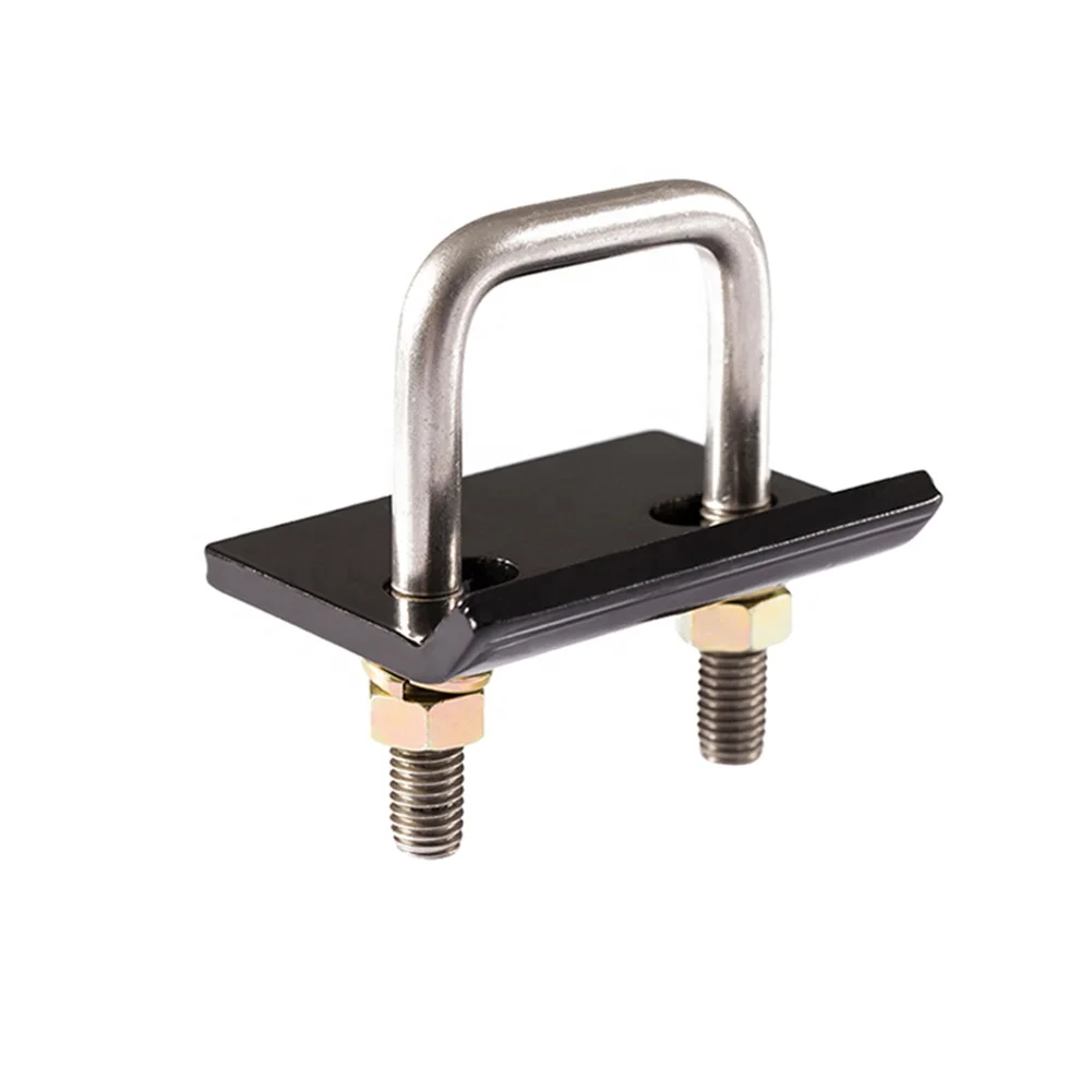 Heavy Duty U-bolt Anti-Rattle Hitch Stabilizer Trailer Hitch Tightener for 1.25 Inch and 2 Inch Hitches