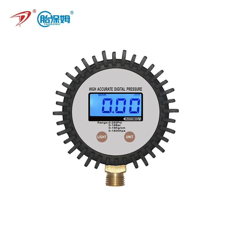  Цифровой манометр 220psi 15 бар 1800 кПа кг/см2 от