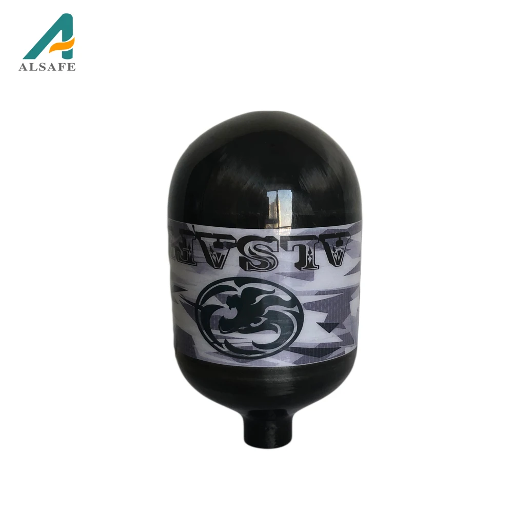 Alsafe 48ci Carbon Fiber air tank High Pressure composite small gas Cylinders